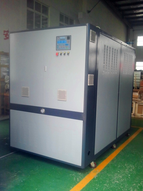 大型油加熱器，350度高溫模溫機，油電加熱設備